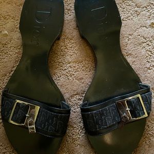 Dior flat sandals